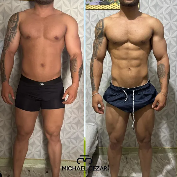Client before-and-after result