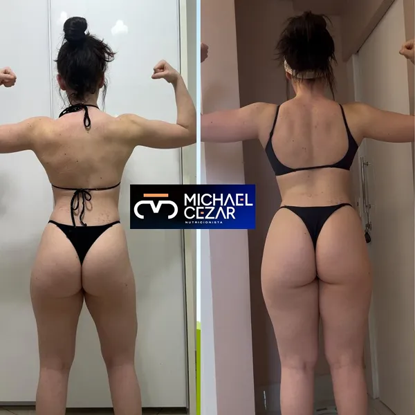 Client before-and-after result