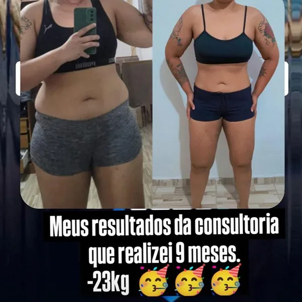 Client before-and-after result