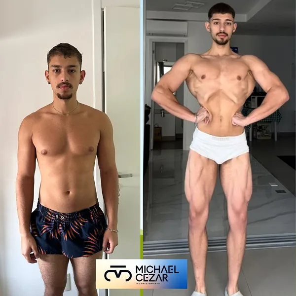 Client before-and-after result