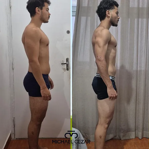 Client before-and-after result