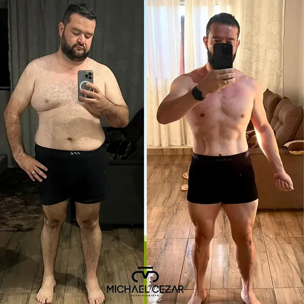 Client before-and-after result