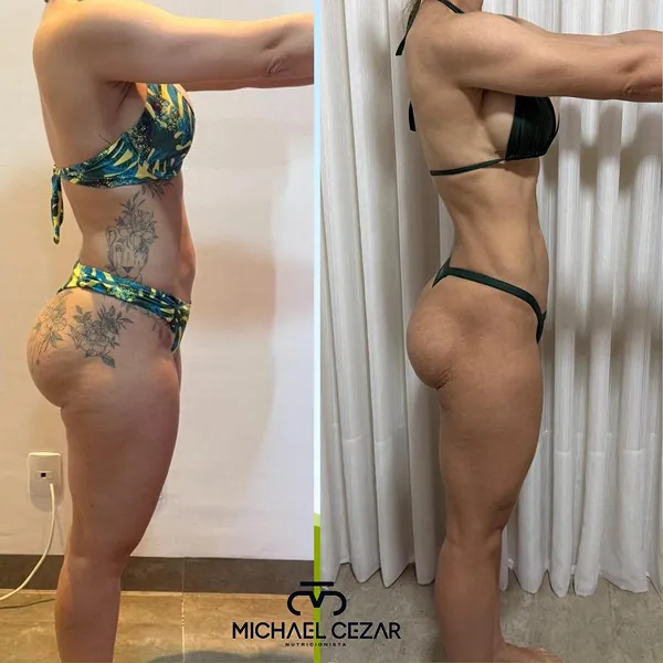 Client before-and-after result